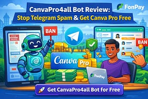 CanvaPro4all Bot Review: Stop Telegram Spam & Get Canva Pro Free